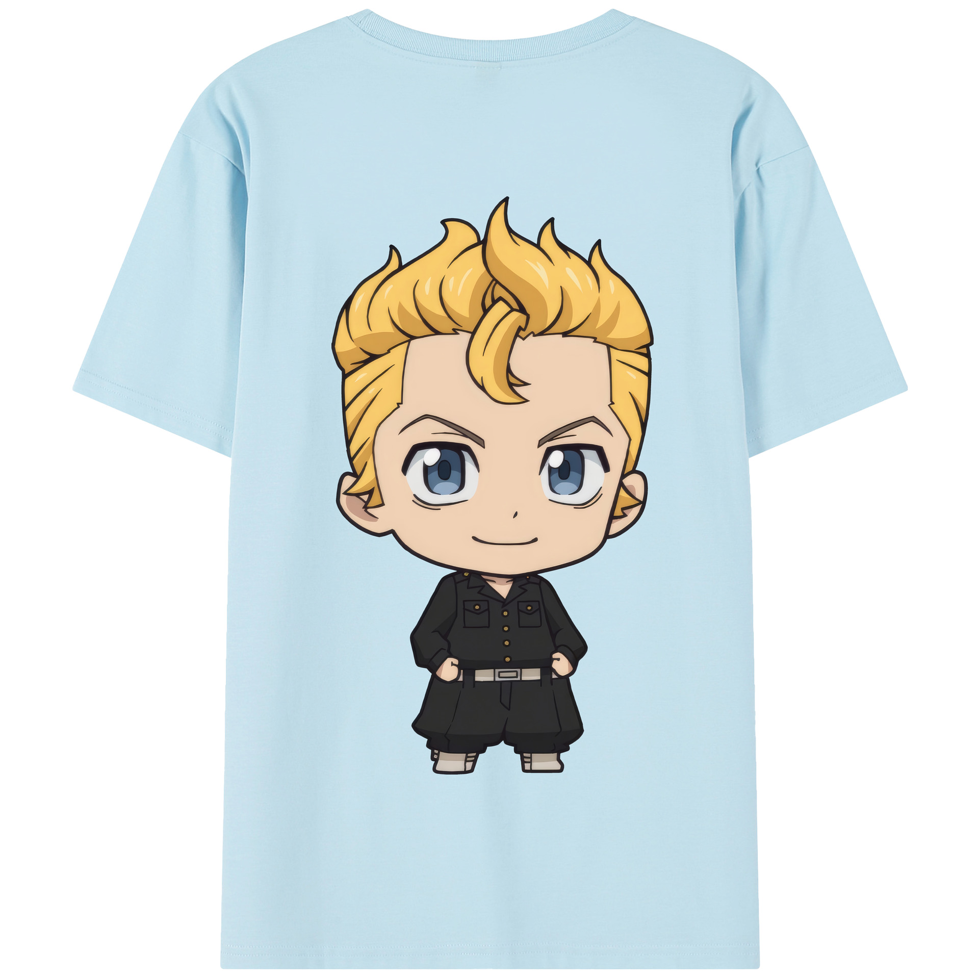 （画像用） 東京リベンジャーズ Tokyo Revengers 綿100％半袖Tシャツ（背面プリント）